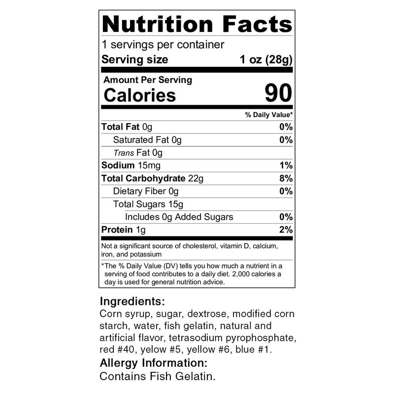 Paskesz Flavored Mini Marshmallows 1 Oz. Bag (Pack of 12)