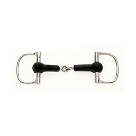 Lorina Rubber D Race Snaffle One Colour 5.5 Inch