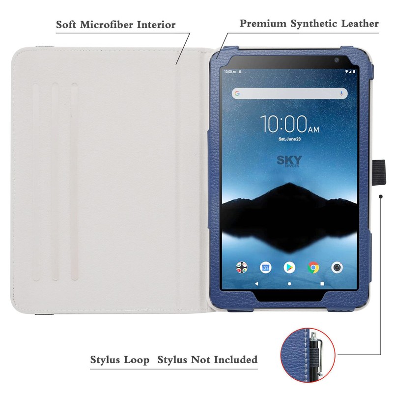 Bige for Vortex Tab 8 4g Rotating Case,DIALN X8 Ultra