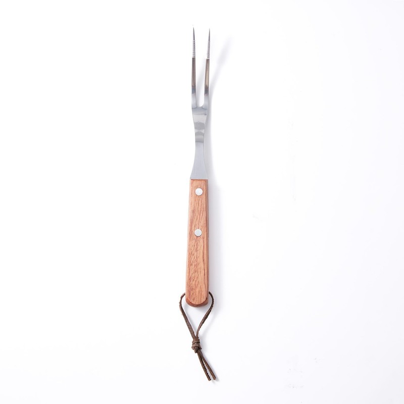 Granny Fork, 10 in 2-Tine 420 Stainless Steel Cooking Fork