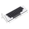G61 Mini RGB Keyboard LED Backlight 61 Keys Ergonomic Mechanical