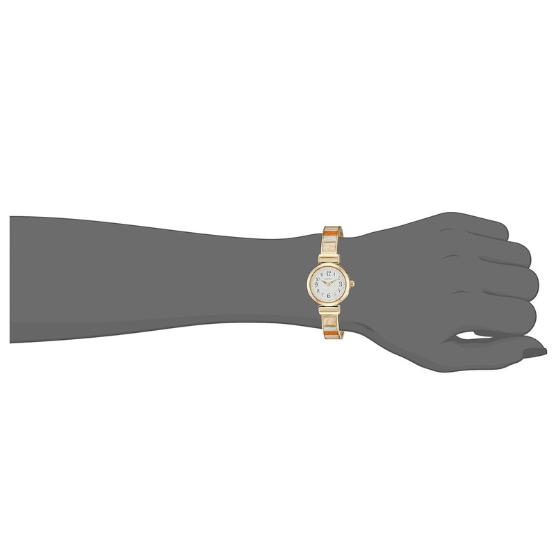 Fieldwork ASS151P-2 Women's Analog Noche Bangle Bracelet, Yellow, yellow, Bracelet