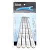 Badaga perfect hair clip 4p, silver, 1 piece / 바다가 퍼펙트 헤어 클립 4p, 실버, 1개