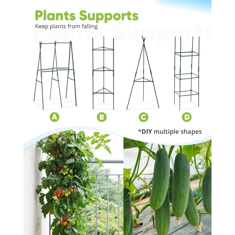 Quictent Galvanized Raised Garden Bed 4x3x2ft Tall Garden Bed Extra