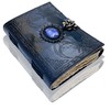 Urban Leather Lapis 3 Moon Celtic Grimoire Book of Shadows