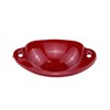 Nicerity Cup Pulls Shell Pull Handles Red for Dresser Kitchen