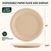 6 Inch 100 Count Round Paper Plates