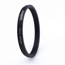55mm to 40.5mm Camera Filters Ring Compatible All 55mm Camera Lenses to 40.5mm UV CPL Filter Accessory,55-40.5mm Camera Step-Down Ring