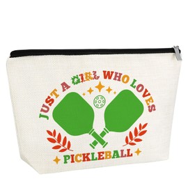 Pickleball Gift for Women Pickleball Makeup Bag Pickleball Lover Gift Pickleball Player Gift Toiletry Bag Pickleball Themed Gift Christmas Birthday Gift for Pickleball Lover Mom Coach Graduation Gift