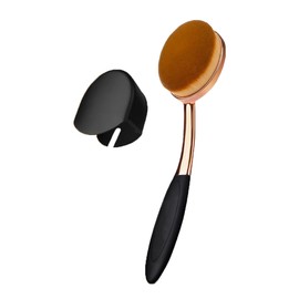 Namvo 3pcs Oval Foundation Brush Makeup Brush For Quick And Flawless Application Of Liquid Foundation