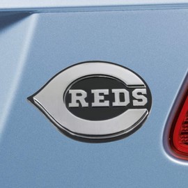 FANMATS 26560 Cincinnati Reds 3D Chrome Metal Auto Emblem