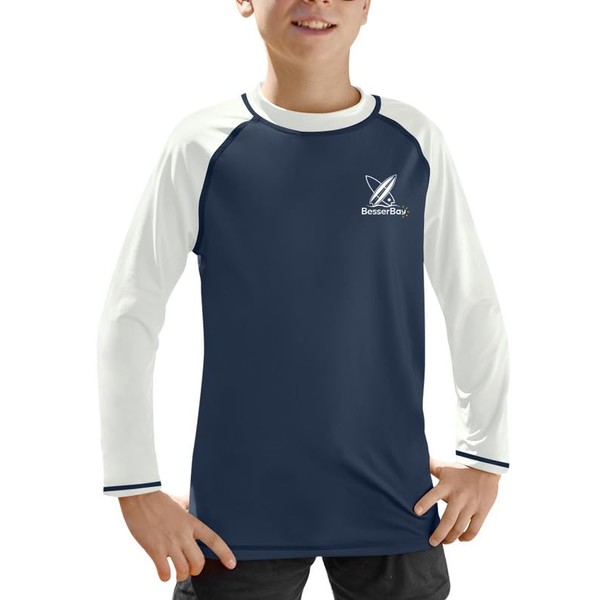 Boys Sun Protection Rash Vest UPF 50+ Long Sleeve Summer
