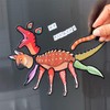MAGNOMATIC Ancient Animals Construction Kit - Funny Fridge Magnet Creature