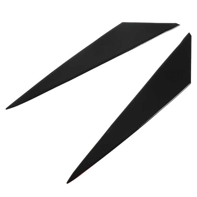 2pcs Headlight Eyebrow Black Protective Easy Clean Replacement for X1