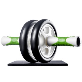 Ultrasport Abdominal Trainer AB Roller / AB Trainer incl. Knee Pad Abdominal Workout for Men and Women, Abdominal Roller with Multifunctional, Also for Seniors, Space Saving Folding Muscle Trainer