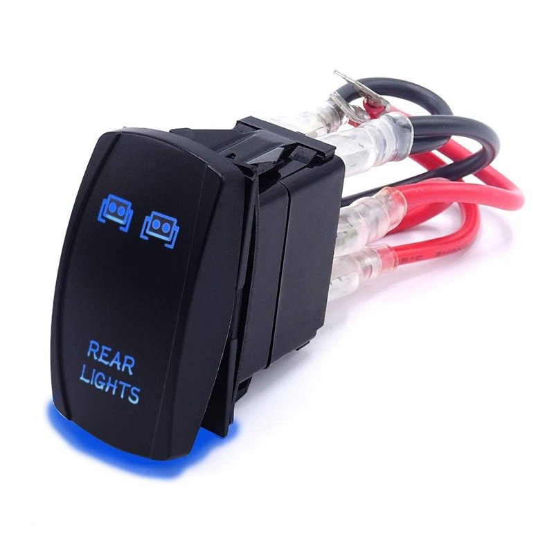 Dasen Rocker Switch 3PCS Laser Sasquatch & Rear & LED