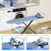 KINGBOARD Ironing Board, Compact Iron Board Full Size with Extra