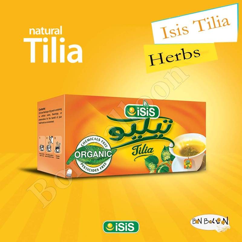 Isis Tilia Tila Tea 100% Egypt Egyptian Organic Natural Herbal