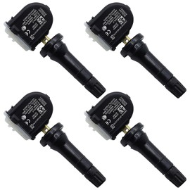 PORFOYO 4 Stück Reifendrucksensor, Reifendruckkontrollsystem, Reifendruckkontrollsensor Sensoren Reifendruckkontrolle Reifendrucküberwachungssystem Sensor Für Auto, TPMS Sensor 13506028
