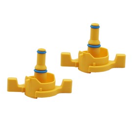 2 Pcs Fuel Filter Housing Drain Plug,Fuel Pump Water Drain Valve Plug Compatible with 17-19 Ford 6.7L Powerstroke HC3Z9J305A HC3Z-9J305-A