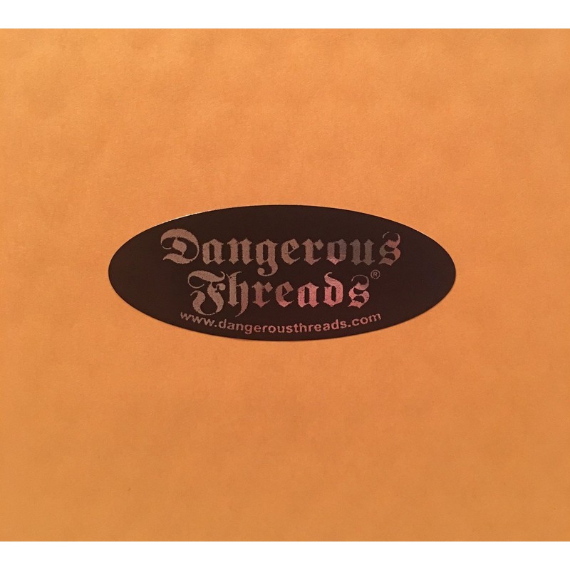 Dangerous Threads Biker Boot Chains Brown Topgrain Cowhide Leather Harness