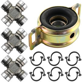 MotorbyMotor 4WD Drive Shaft Center Support Bearing fits for 1995-2015 Toyota Tacoma, 2000-2015 Toyota Tundra, 1993-1998 Toyota T100 Heavy Duty Carrier Bearing 4x4