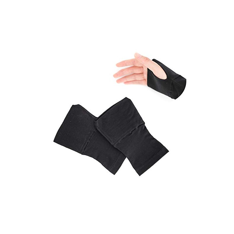 F Season Pack of 2 Black Wrist Brace Fits Carpal