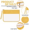 Bolsa transparente con cierre, bolsa de maquillaje transparente para mujeres