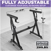 Liquid Stands Keyboard Stand w/ Wheels - Black Z Style