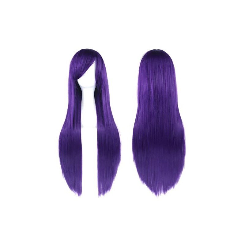 NCONCO Pelucas para Mujer, 80CM Moda Peluca Completa Peluca Recta