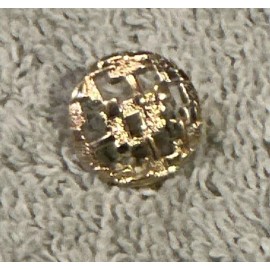 Unbranded Small Gold Button