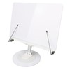 Book Reading Stand Foldable 360 Degree Rotating Book Stand Acrylic