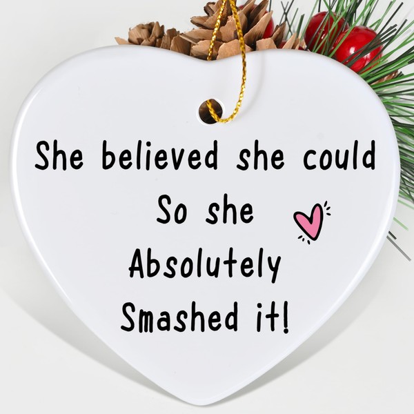Jocidea Proud of You Gift - She Believed She Could