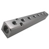 XMHF 7 Way Aluminum Alloy Pneumatic Manifold Air Distribution Block,