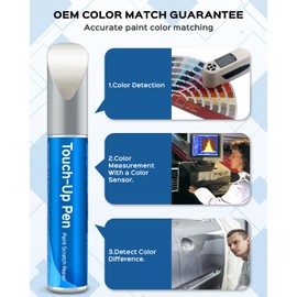 070 Blizzard Pearl Tricoat Touch Up Paint Kit Compatible with Toyota Exact Match Car Scratch Repair Touch Up Paint Kit