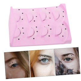 Mikinona 4 Pairs Luxury Faux Eyelashes Stage Festival Makeup Individual False Lashes for Women