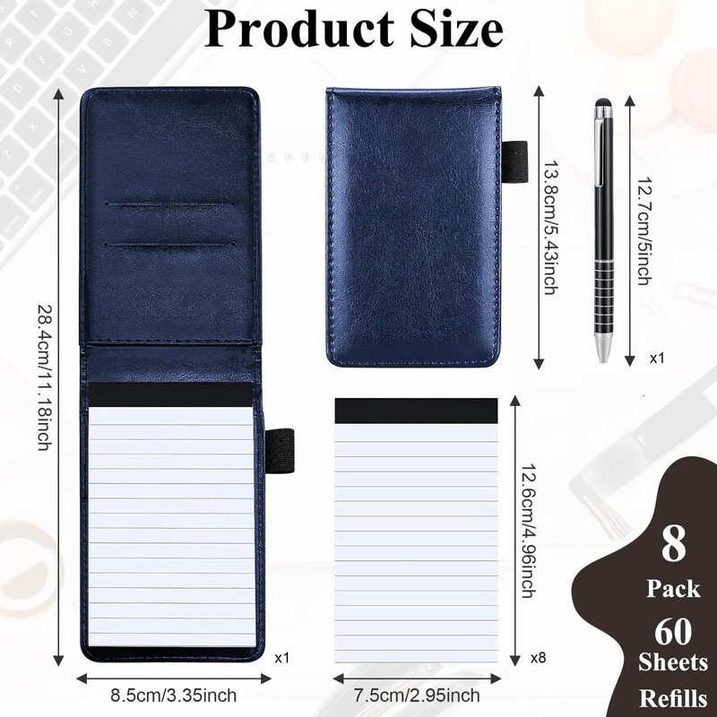 Marte Vanci Mini Pocket Notebook A7 Notepad Holder Memo Pad