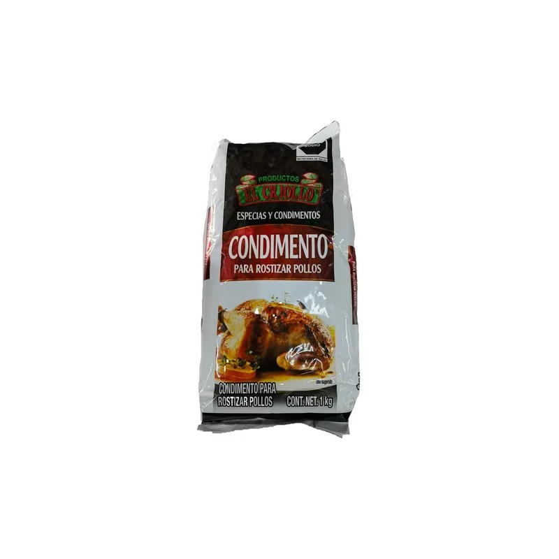Condimento Para Pollo Rostizado 1 Kg De Sazonador En Polvo