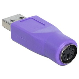 DeLock Adapter PS/2 Bu > USB-A Male