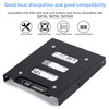 SSD Mounting Bracket 2Pack, 2.5'' SSD HDD to 3.5" Metal