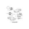 Saab Original 9-5 Rear Emblem Scania 4911574