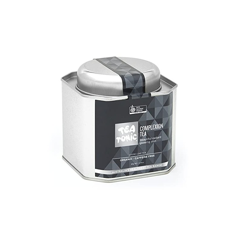 Complexion Tea Loose Leaf Caddy Tin