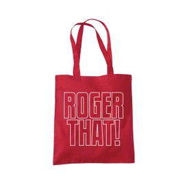 Roger That Tote Bag - red One Size