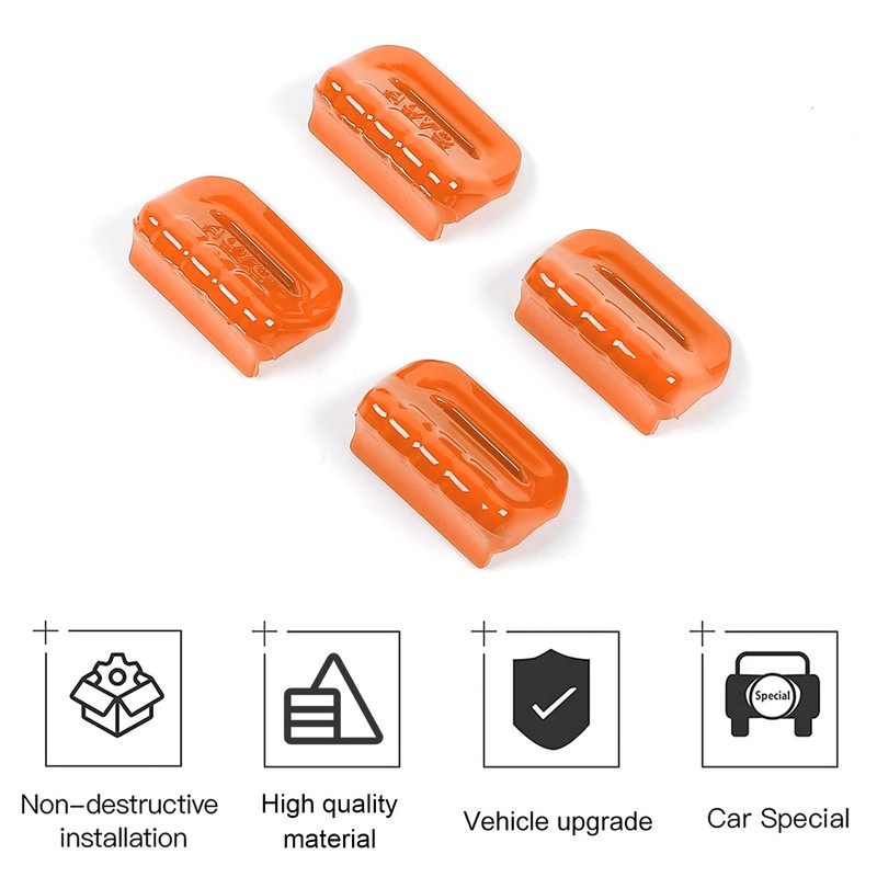 CheroCar for Jeep JL Window Switch Button Cover Trim Interior