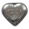 Odisea 2 Moldes De Aluminio Para Pastel O Gelatina Corazón