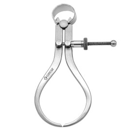 Groz 4-inch Spring Caliper | Outside | Solid Nut (01411)