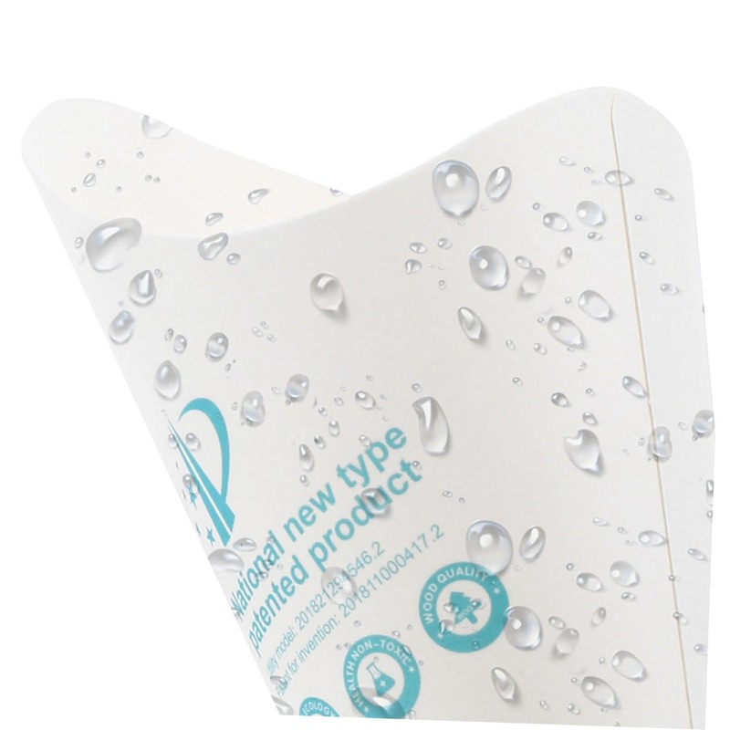 Sosoport Women Portable Urinal Funnel 12pcs Disposable Female Urination Device