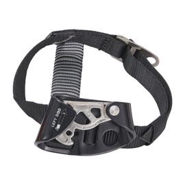 Foot climbing clamp, climbing foot lift left for mountaineering, climbing, fire rescue or technical protection