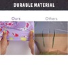 CAKKA Plastic Tablecloth 54x108 Inch, 2Pack Disposable Rectangle Table Cloth/Cover