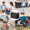 QCHMM Handlebar Bag Bicycle, Insulated Bicycle Bag Handlebar for E